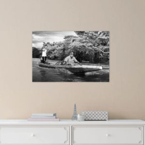 Aus der Serie: "Rio Arauca". Wandbild.